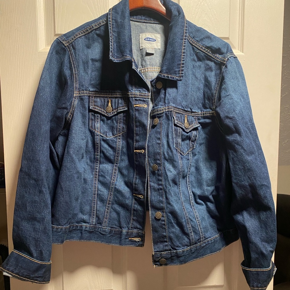 NWT Old Navy Classic Blue Denim Jacket